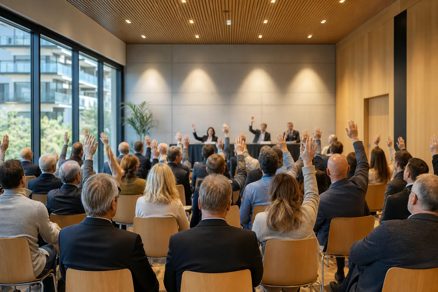 Vote lors d'une assemblée générale